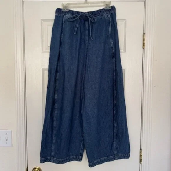 COS Denim Wide-Leg Trousers - Picture 2 of 5